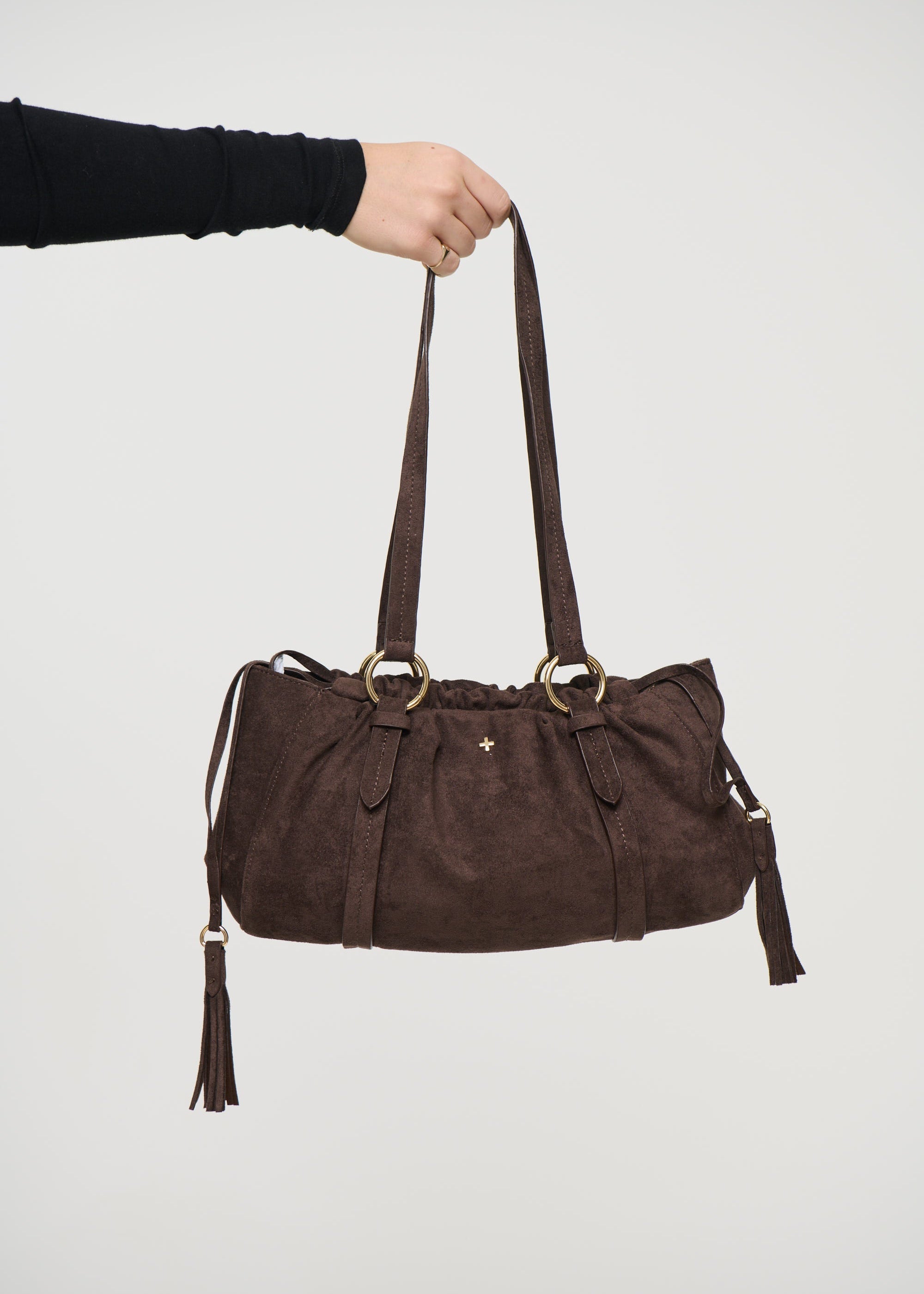 Isaure - Dark Chocolate Suede