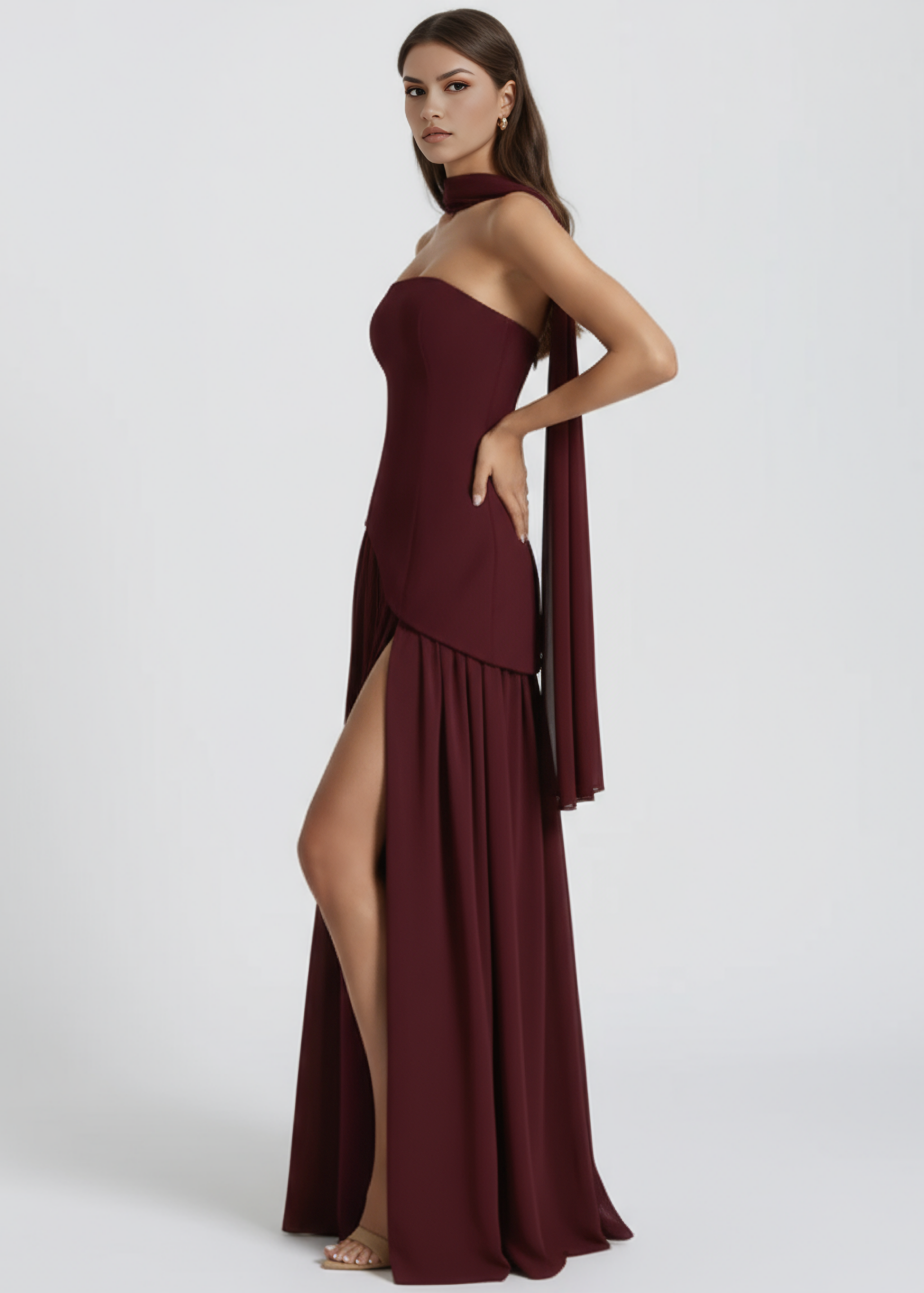 Roseline - Burgundy