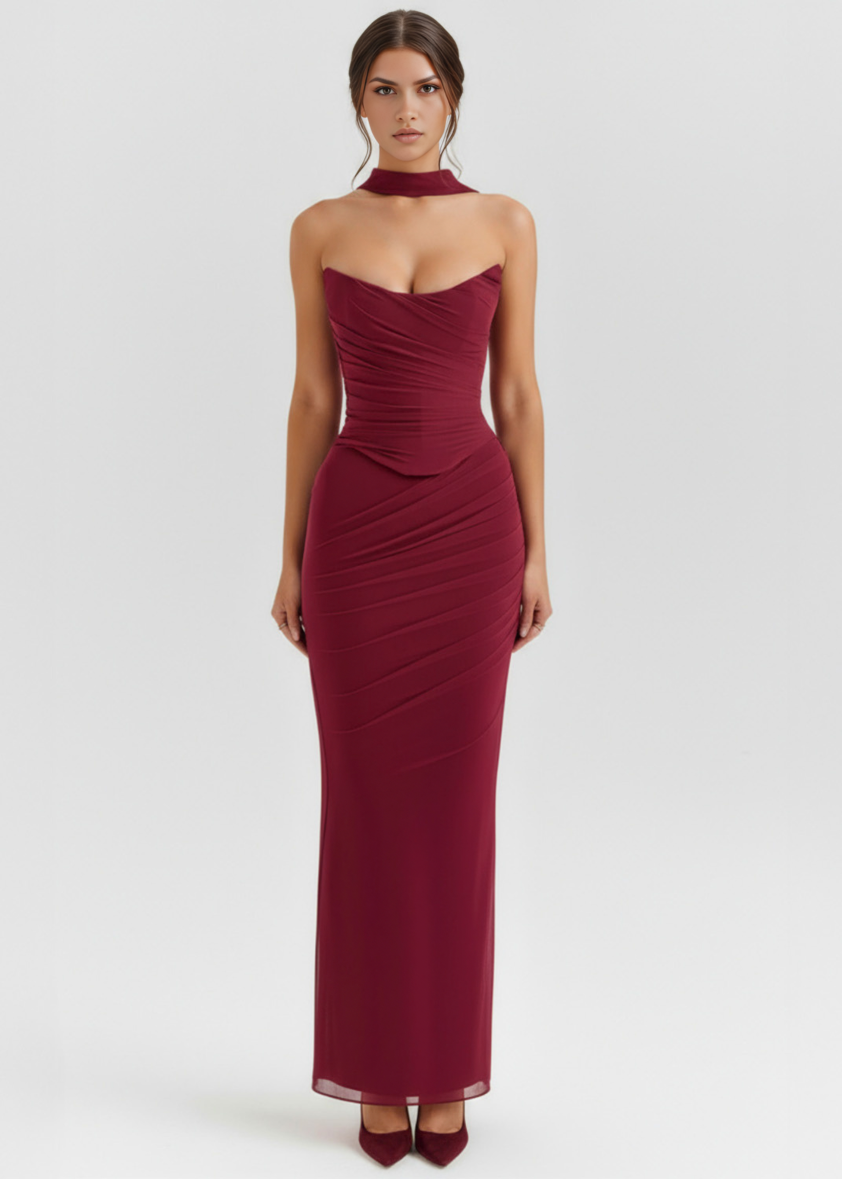 Noor - Burgundy