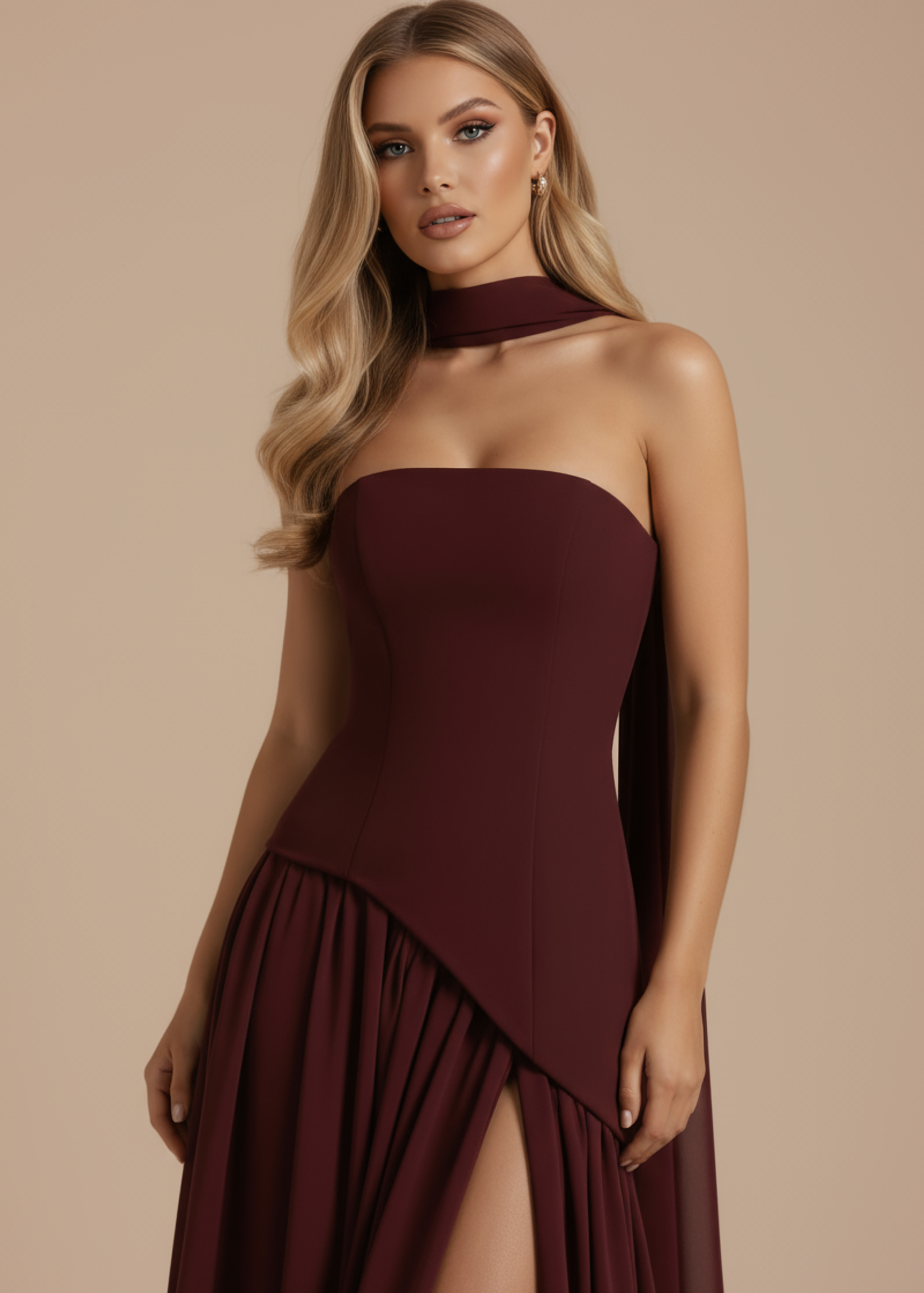 Roseline - Burgundy