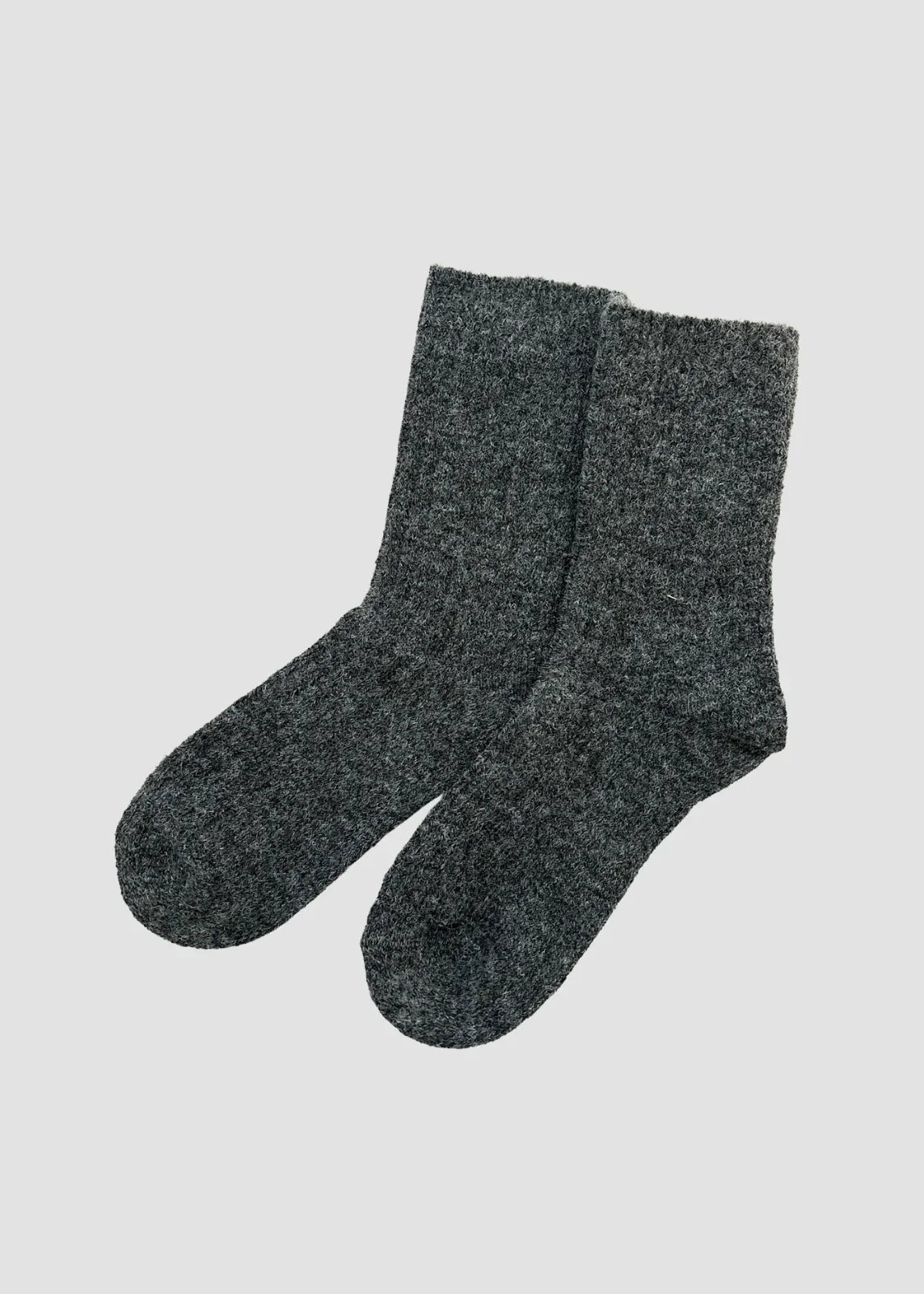 Liora - Dark Grey Wool Blend