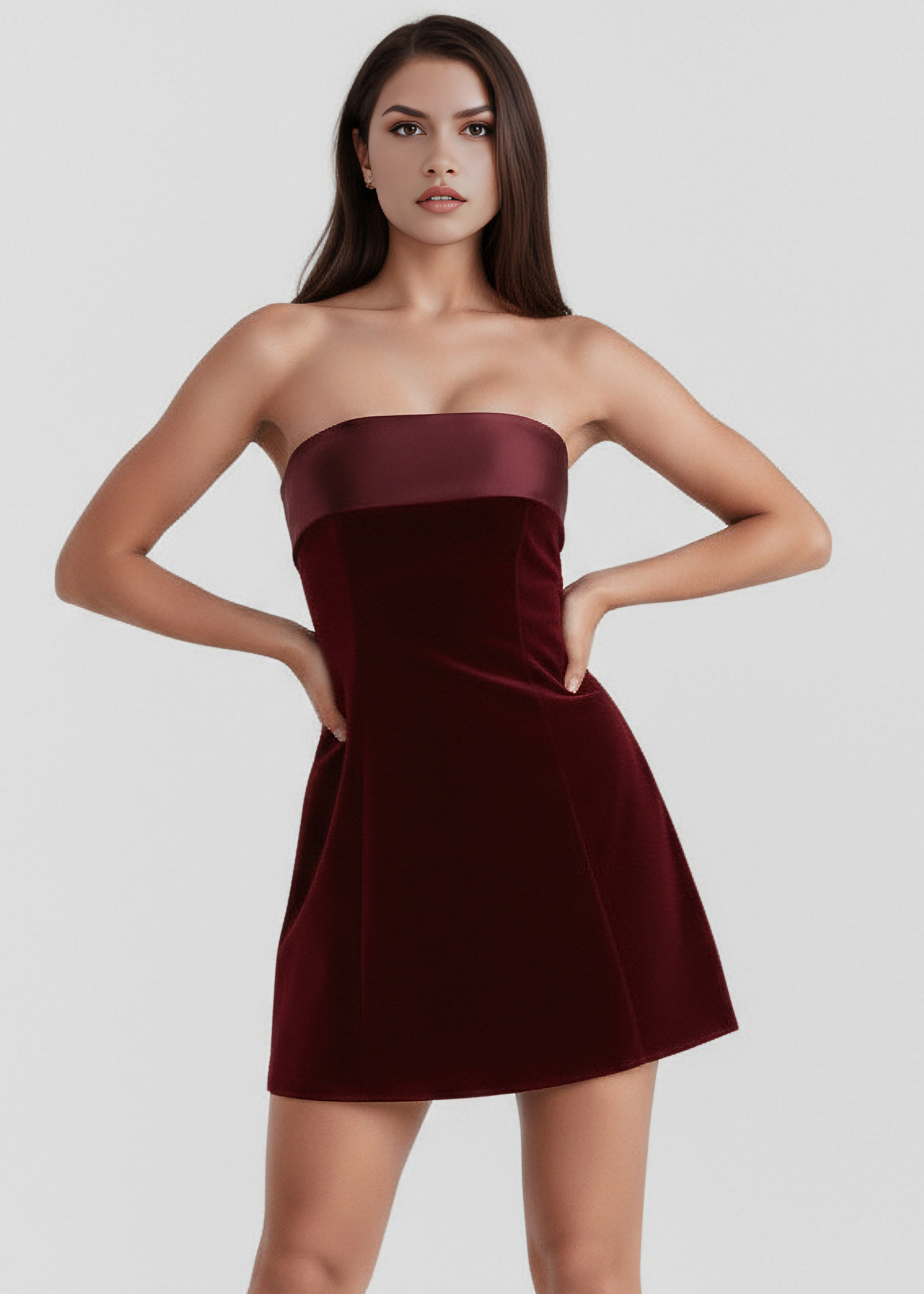 Melisande - Burgundy