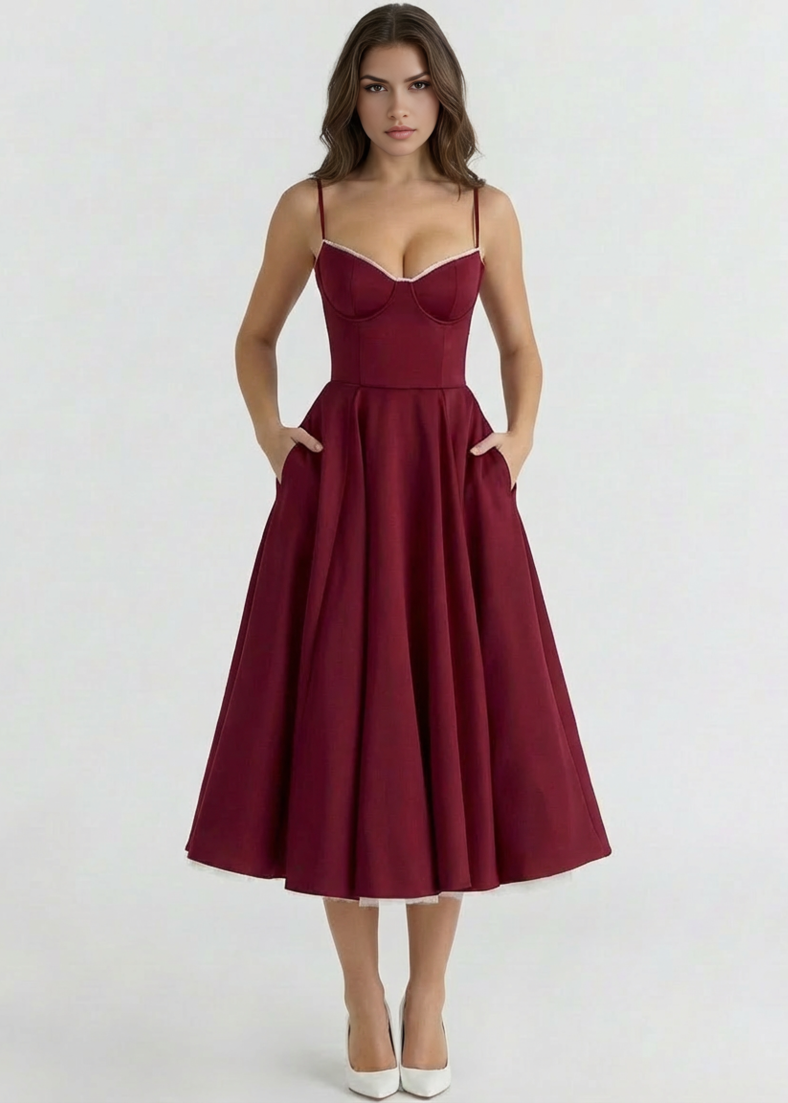 Yolande - Burgundy