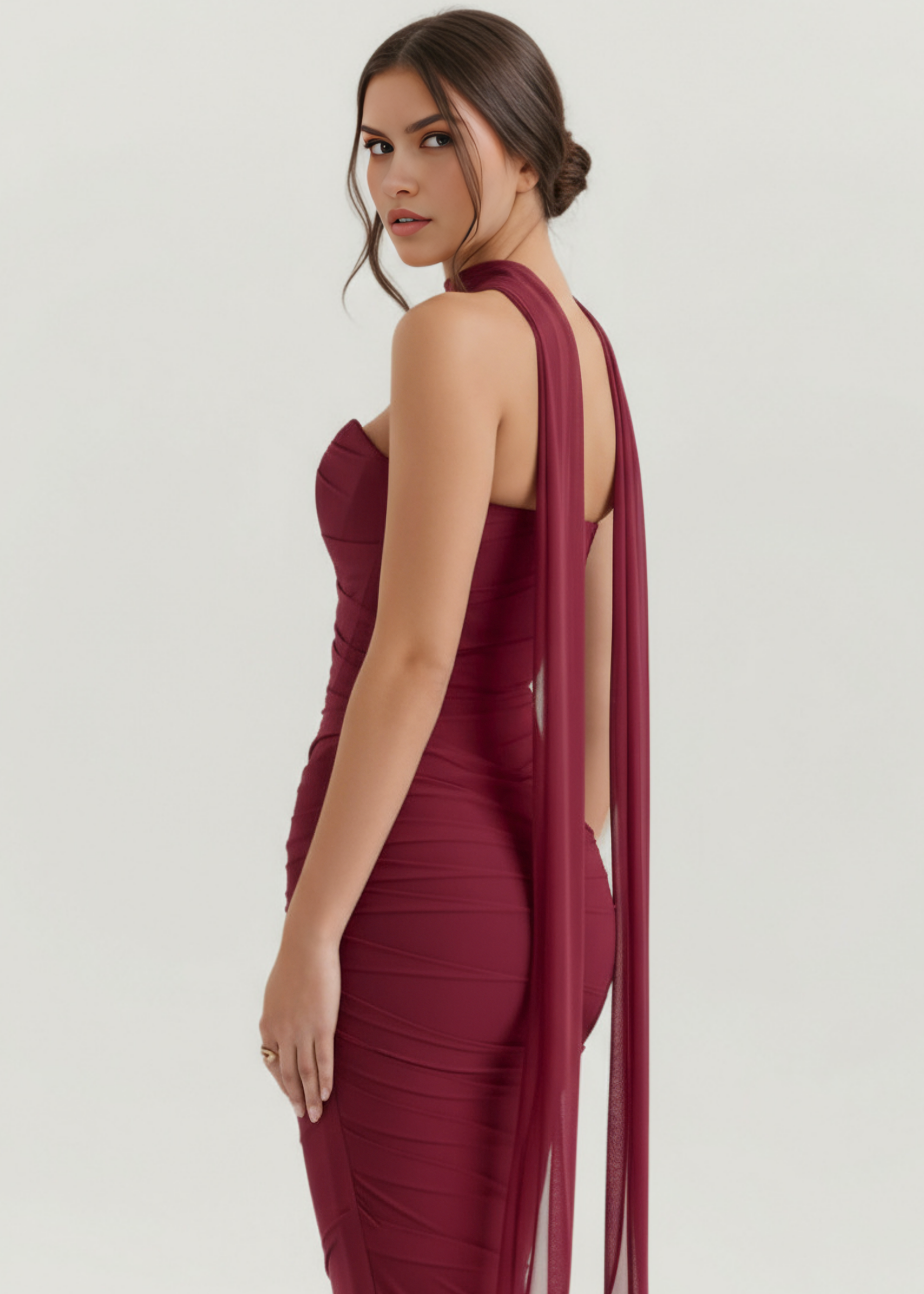 Noor - Burgundy