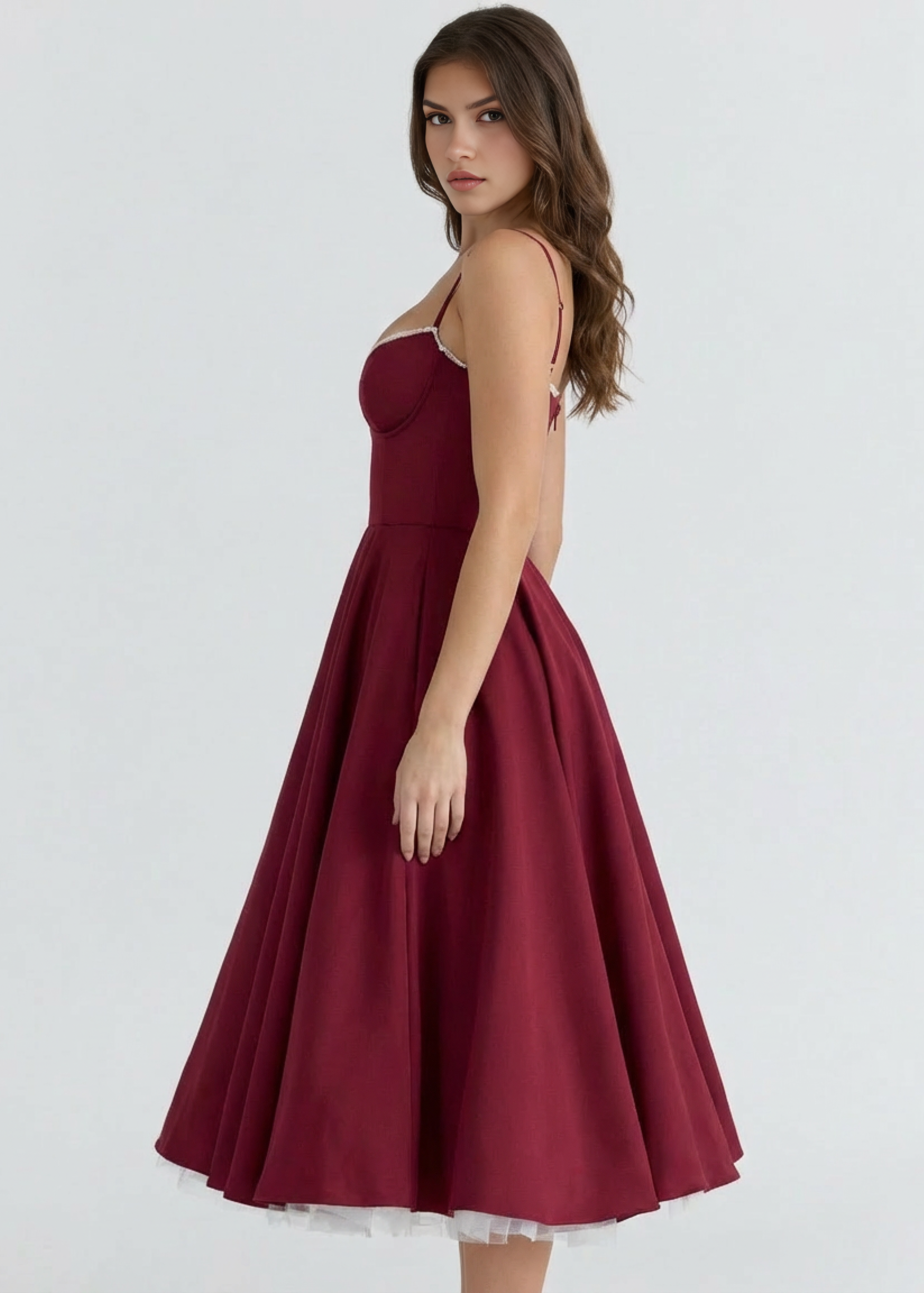 Yolande - Burgundy