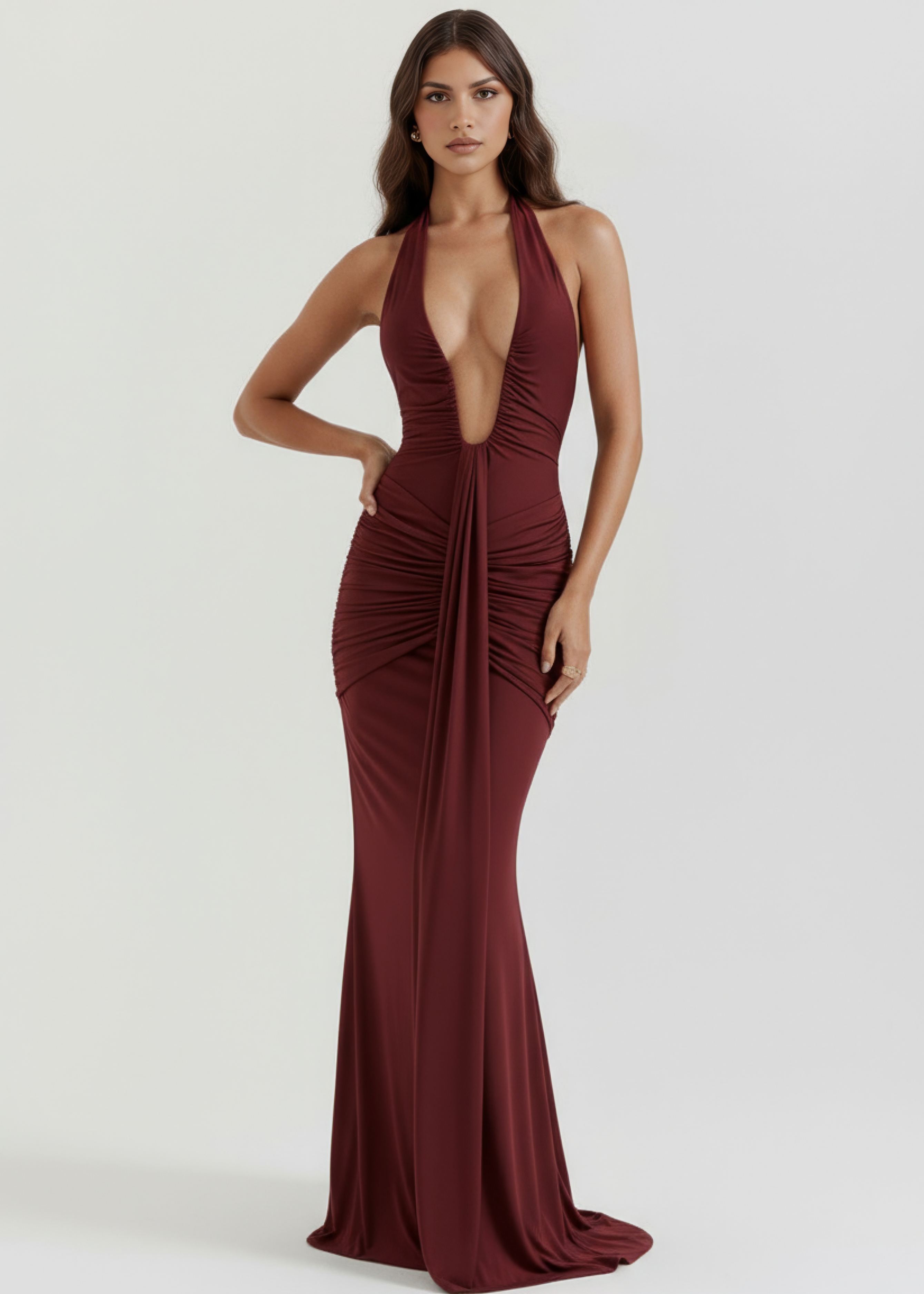 Theodora - Burgundy