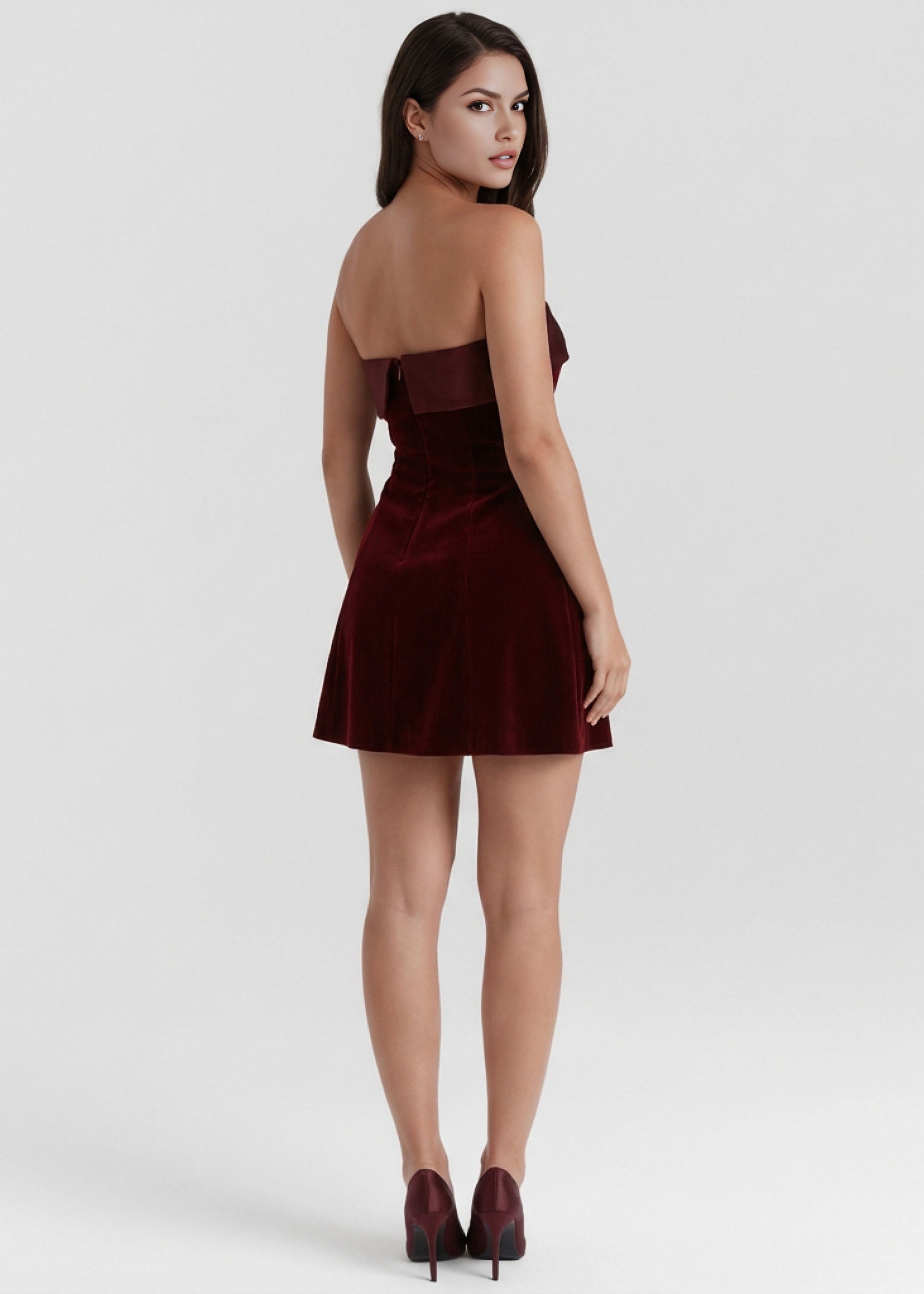 Melisande - Burgundy