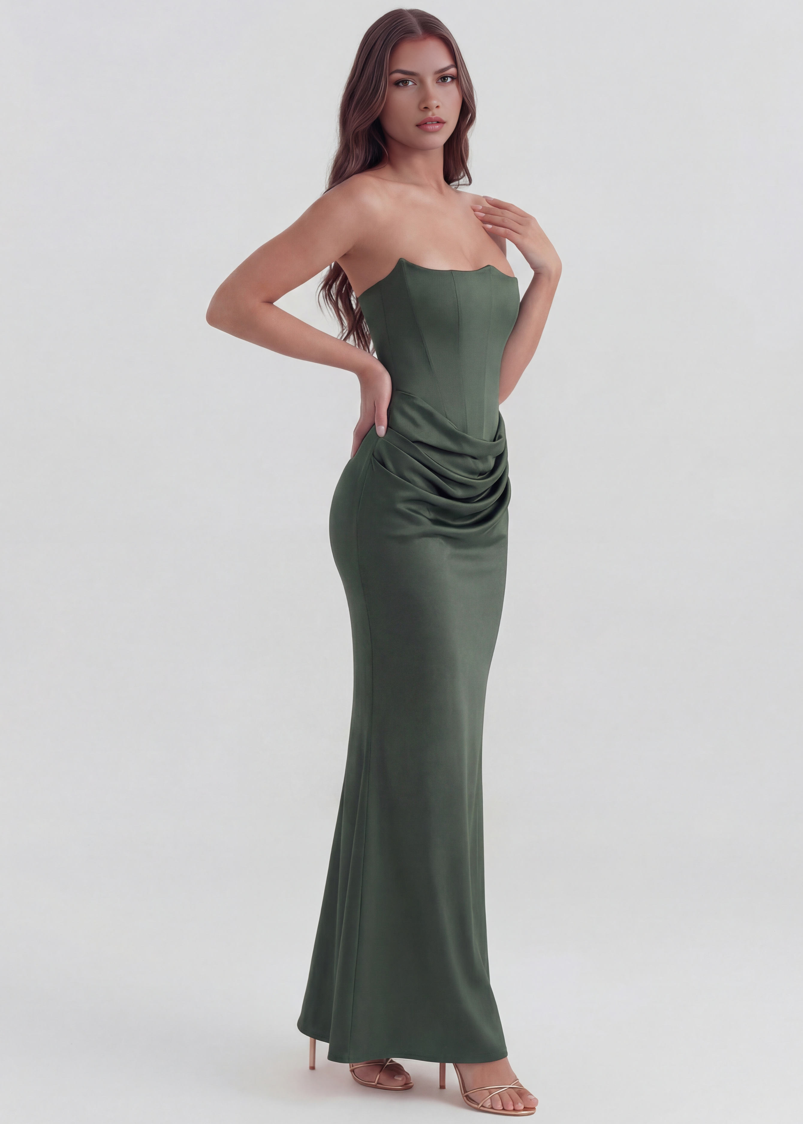 Nerissa - Forest Green