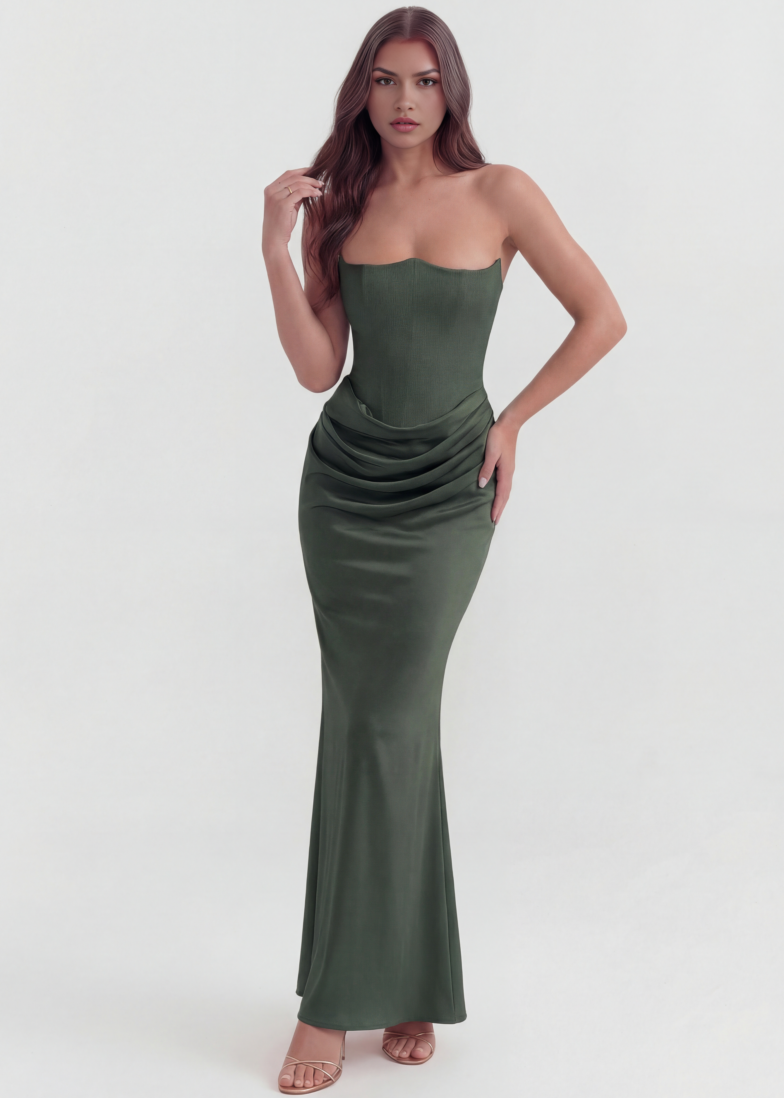 Nerissa - Forest Green
