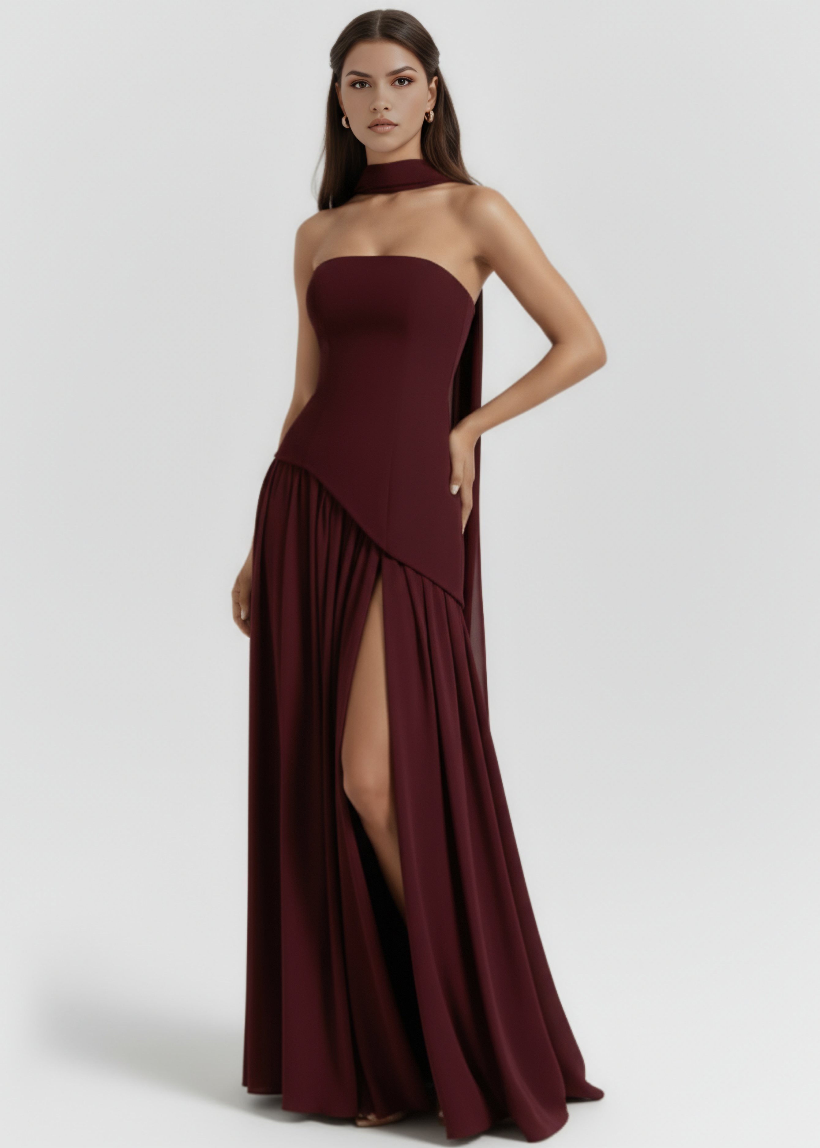 Roseline - Burgundy