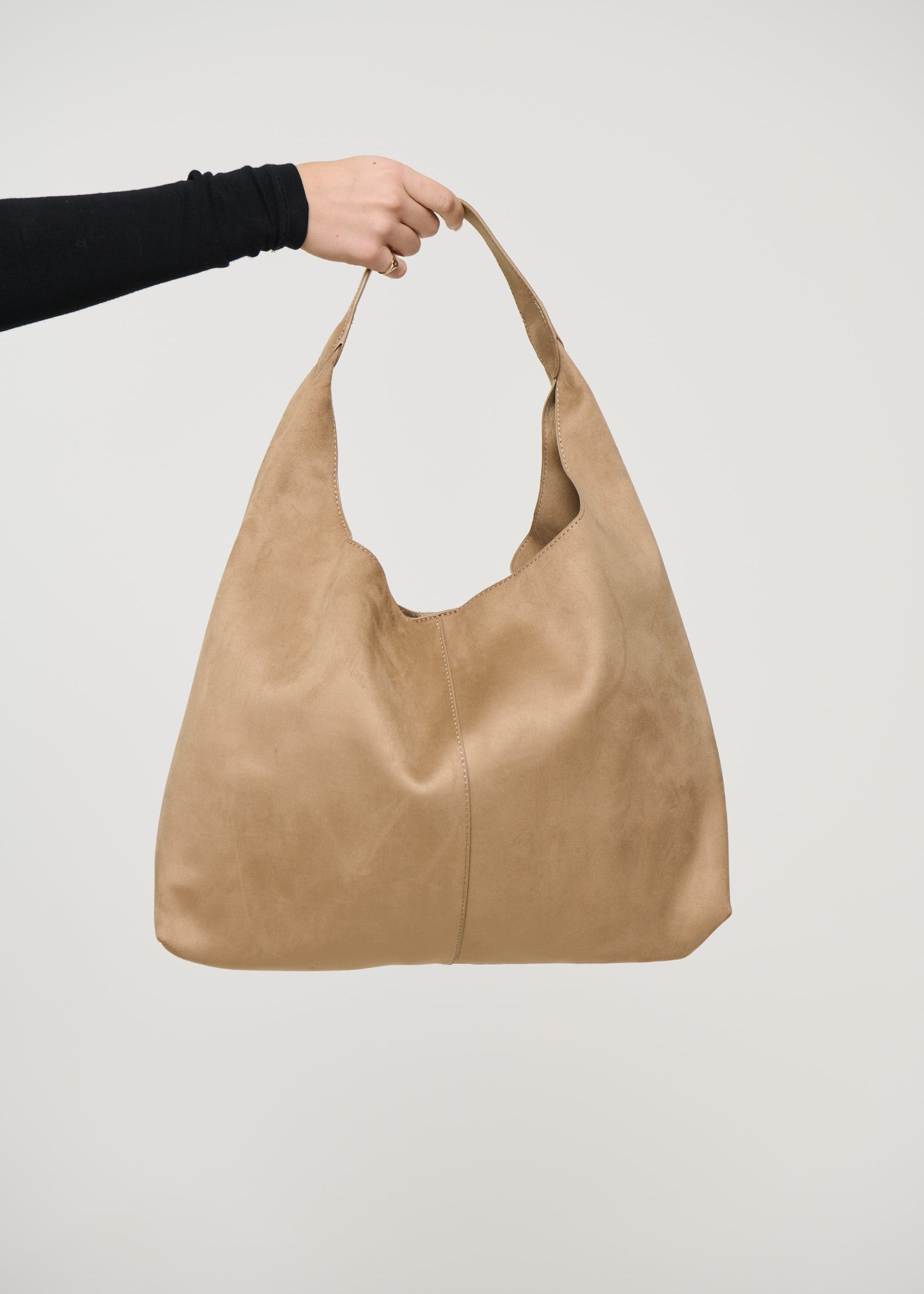 Clementine - Stone Suede