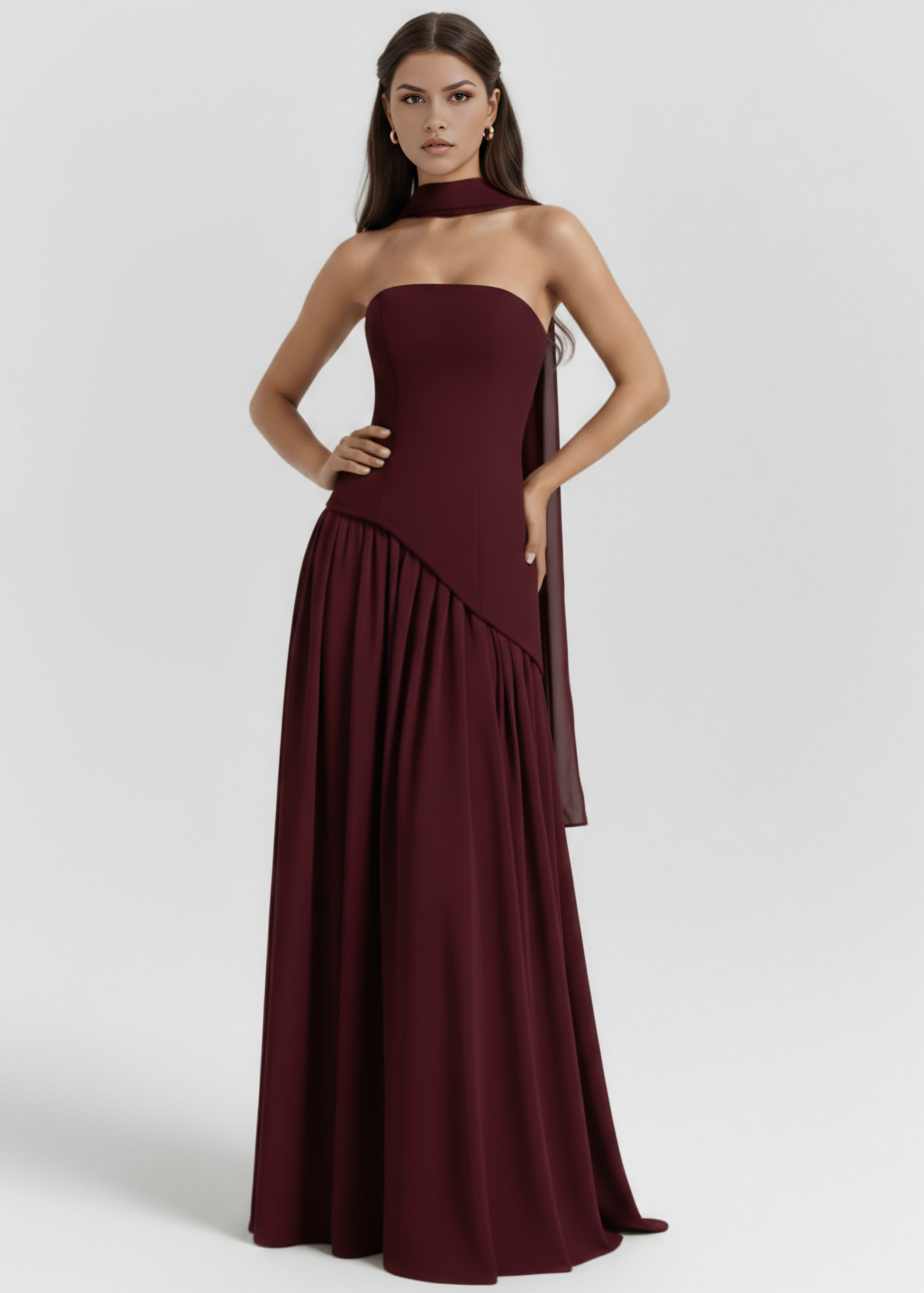 Roseline - Burgundy