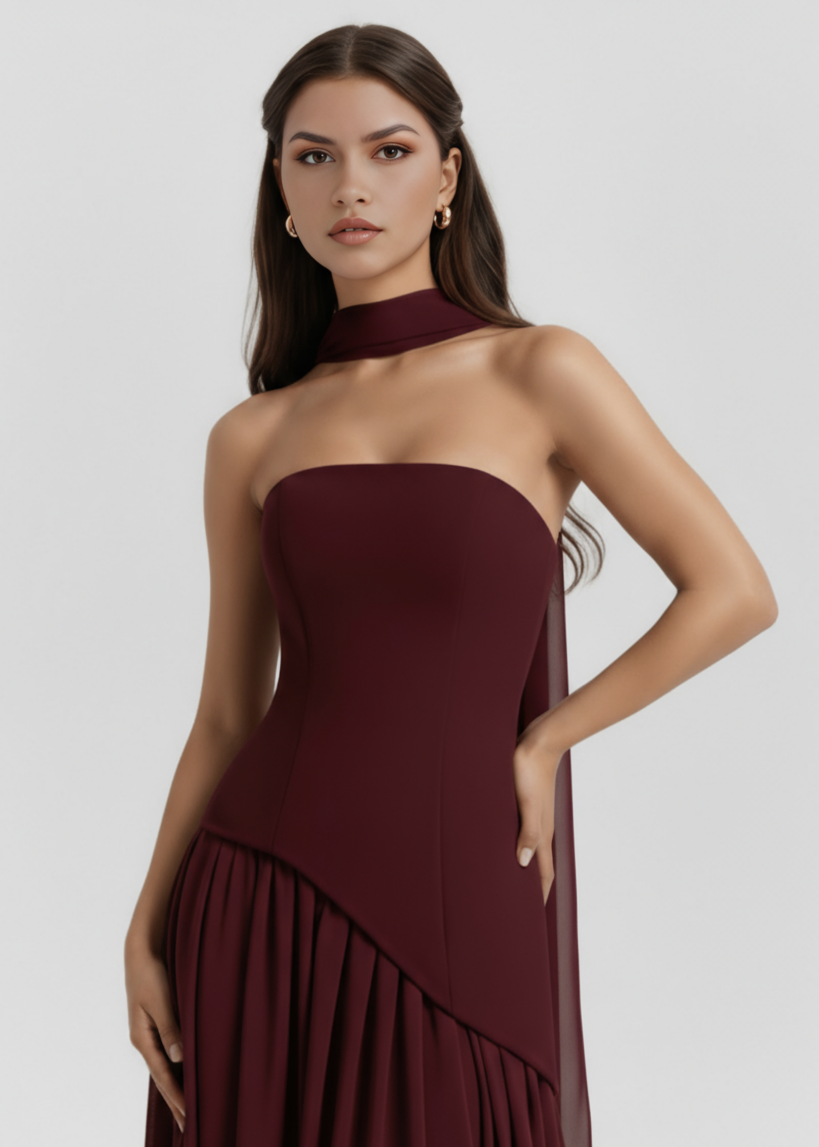 Roseline - Burgundy