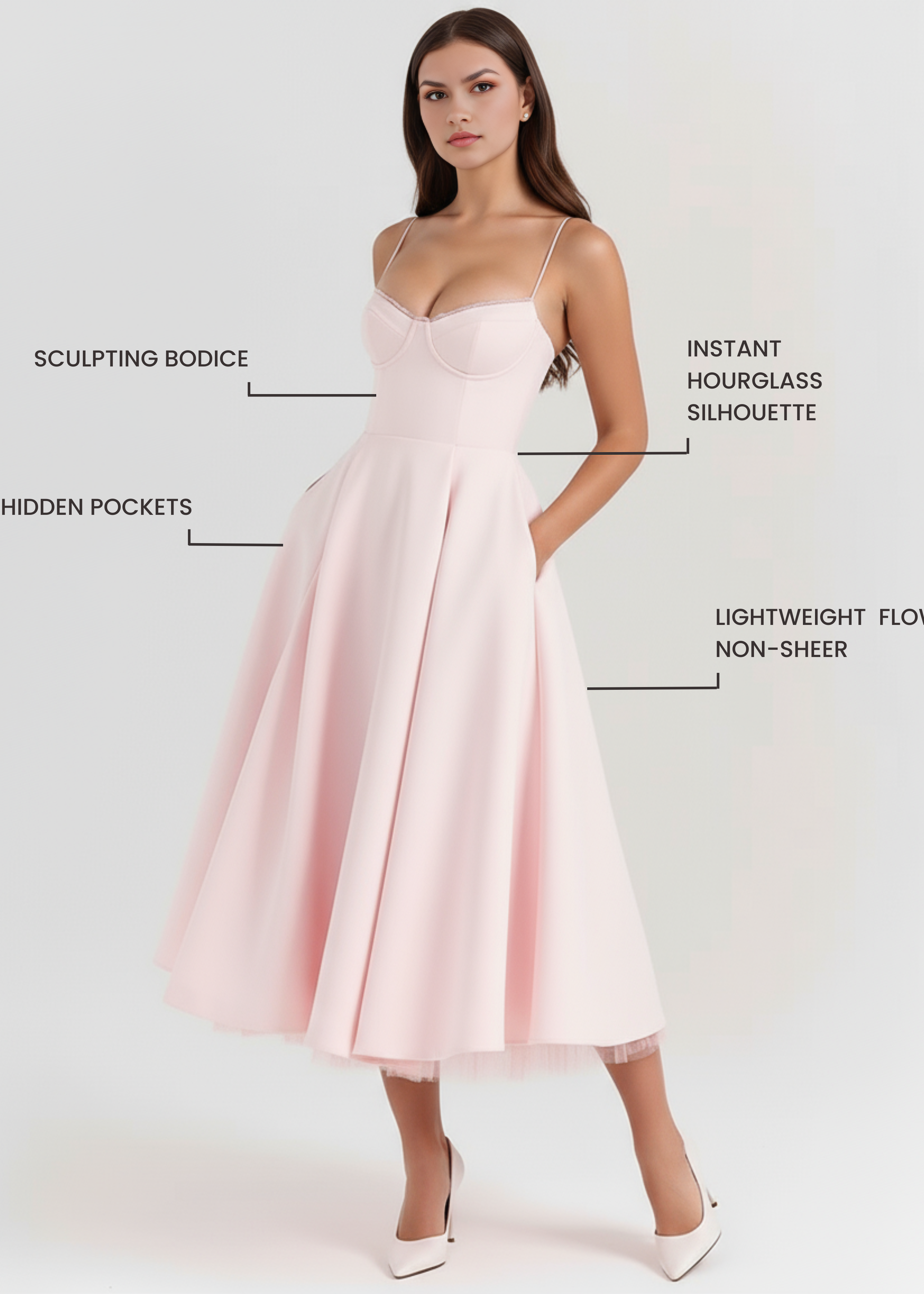 Morwenna - Blush Pink