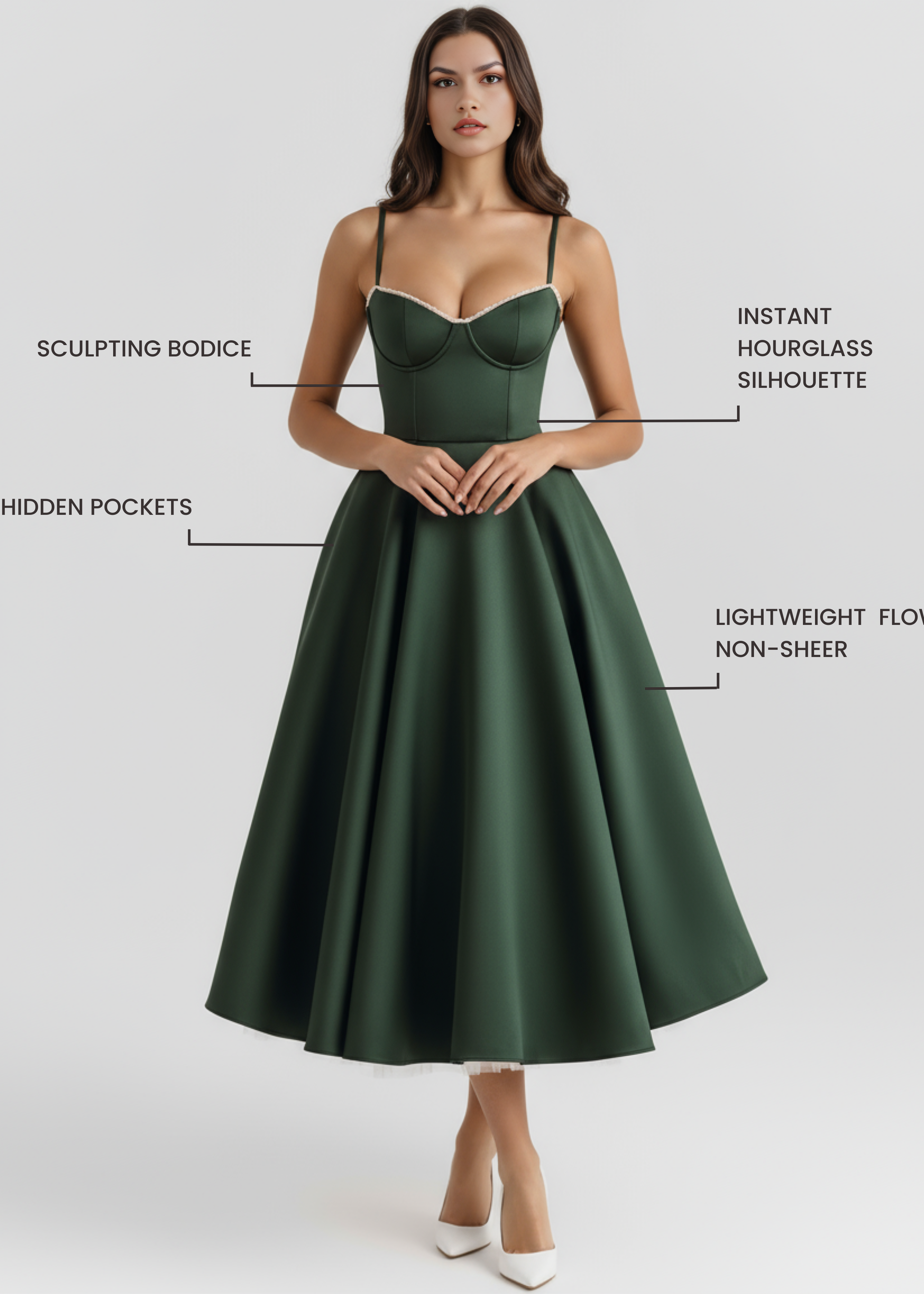 Genoveva - Forest Green