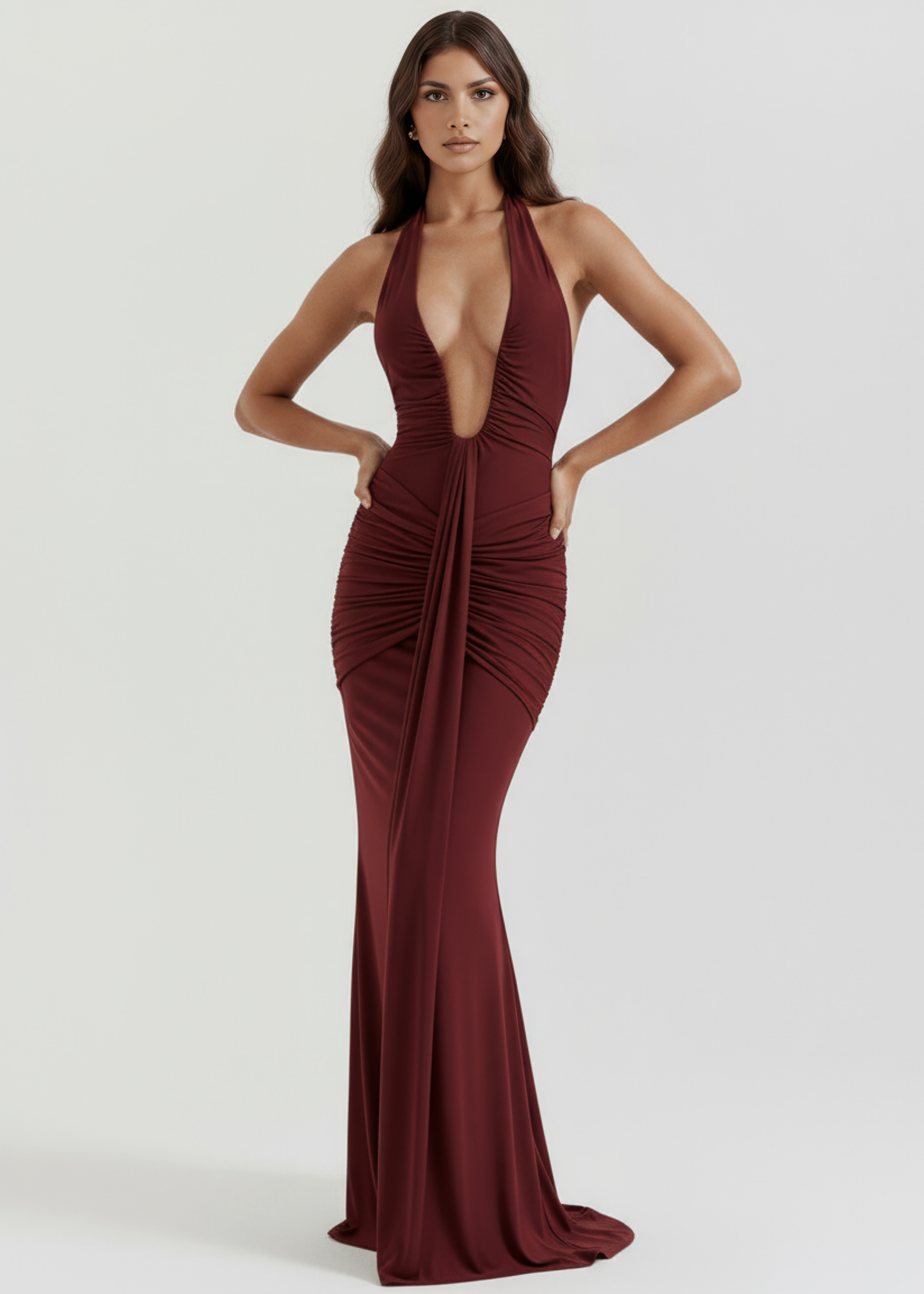 Theodora - Burgundy