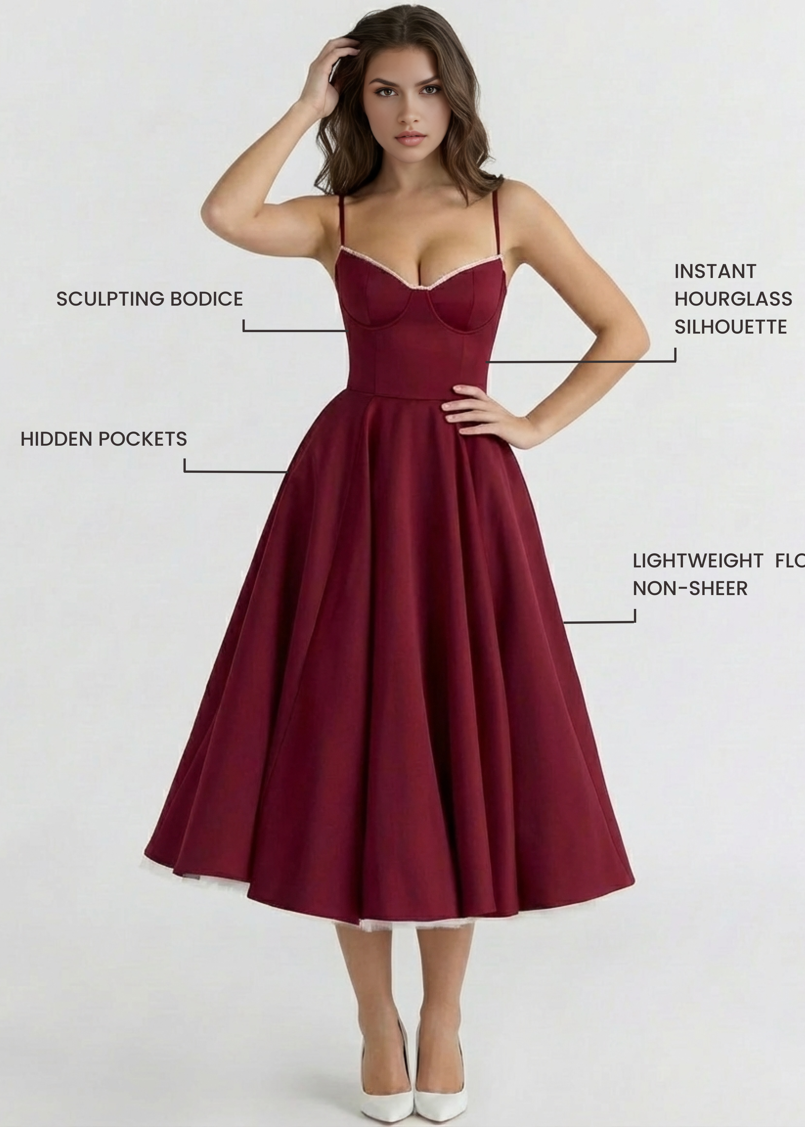 Yolande - Burgundy